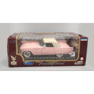 Road Legends Pink 1955 Ford Thunderbird 1:18 Die Cast
